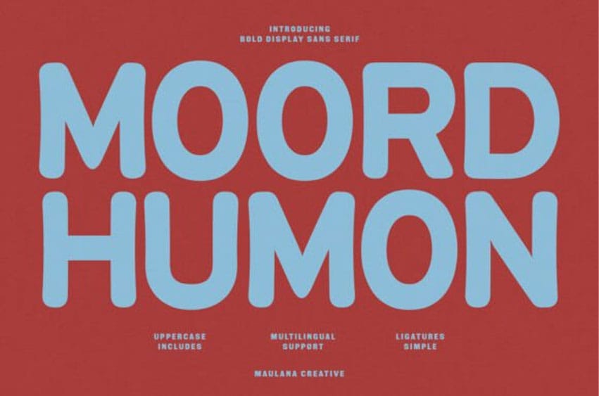 Moord Humon Font