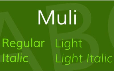Muli Font