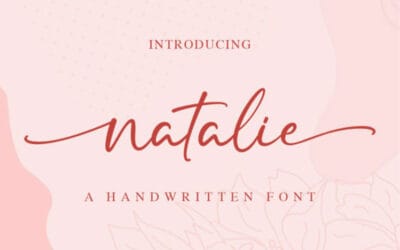 Natalie Handwrittten Font