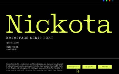 Nickota Font