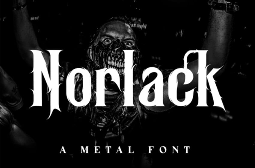 Norlack Font