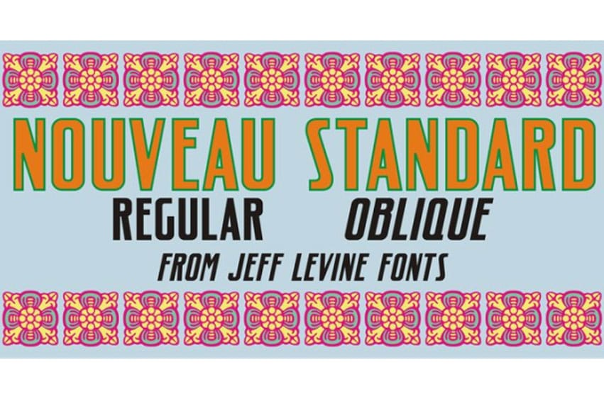 Nouveau Standard Font