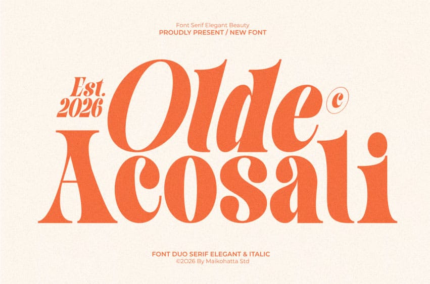 Olde Acosai Font