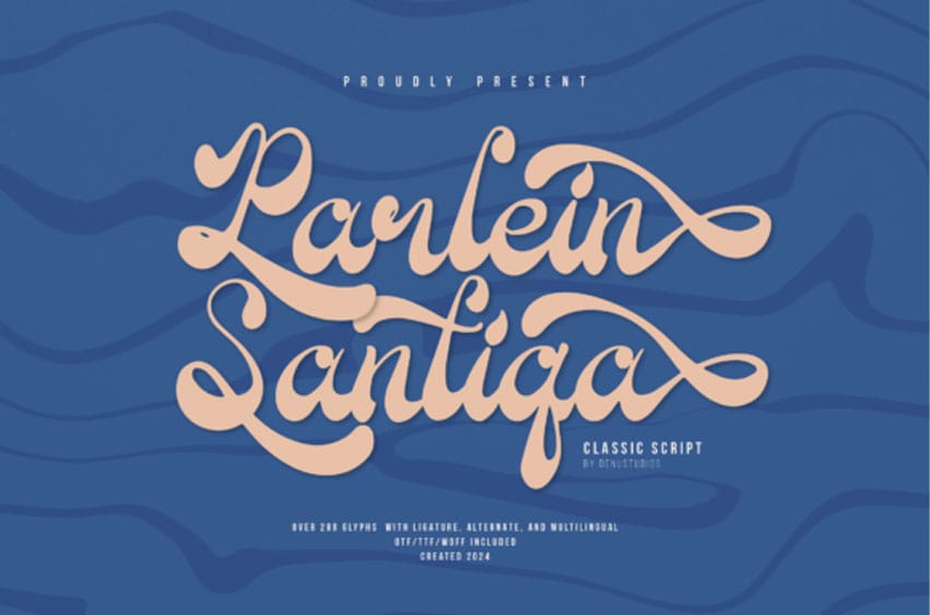 Parlein Santiqa Font