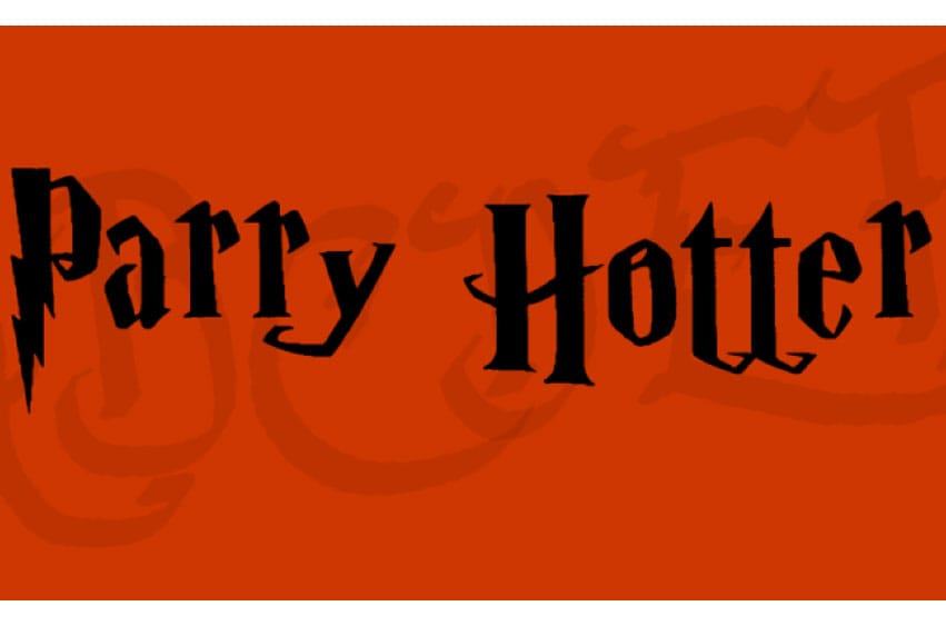 Parry Hotter Font