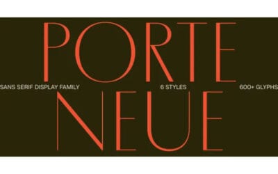 Porte Neue Font