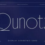 Qunotz Font