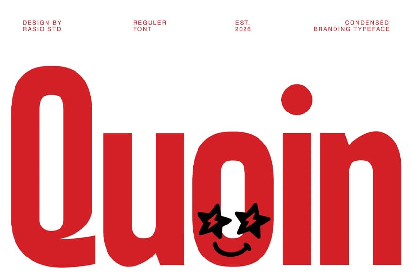 Quoin Font