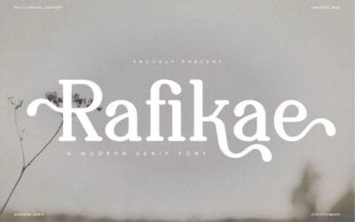 Rafikae Font