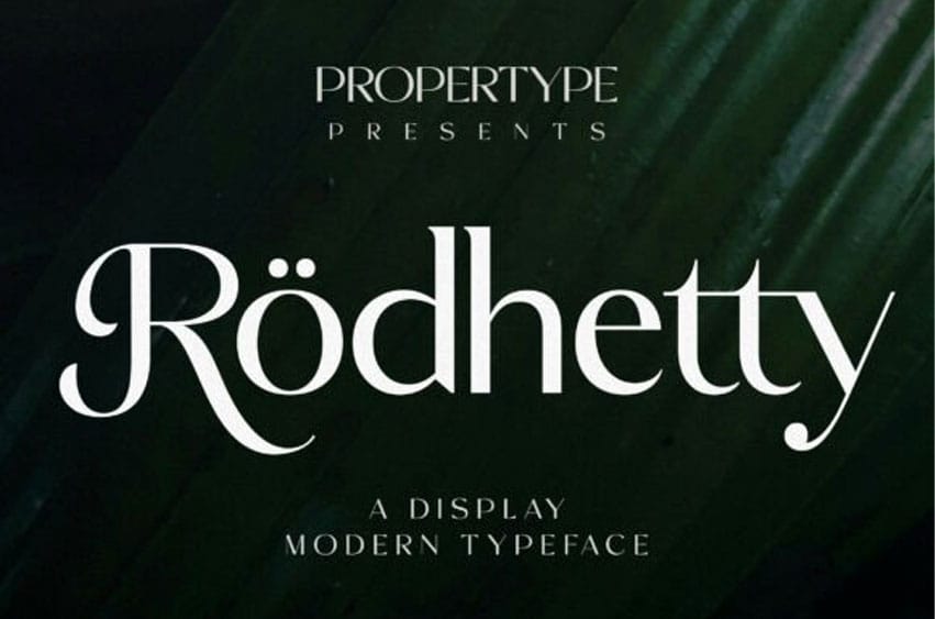 Rodhetty Font