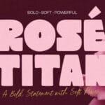 Rose Titan Font