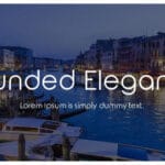 Rounded Elegance Font