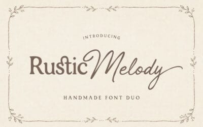 Rustic Melody Font