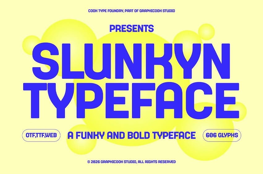 Slunkyn Font