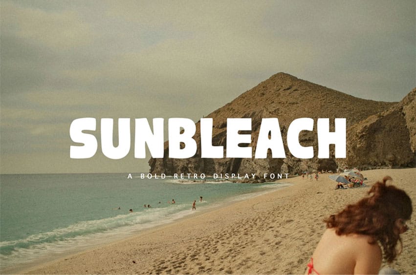 Sunbleach Bold Font