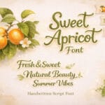 Sweet Apricot Font