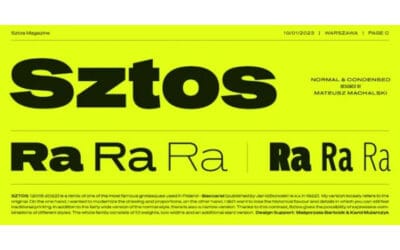 Sztos Font