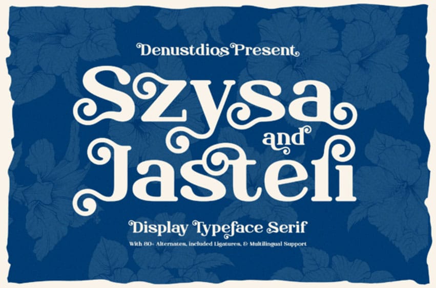 Szysa Jasteri Font