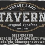 Tavern Font