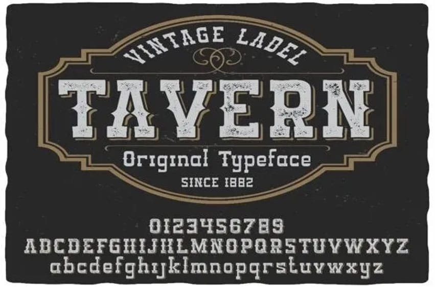 Tavern Font