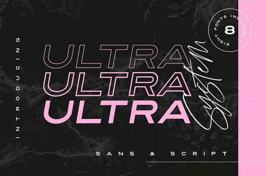 Ultra System Font