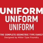 Uniform Font