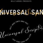 Universal Sans Font