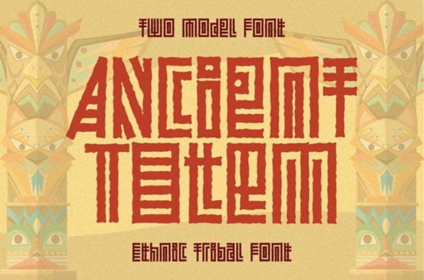 Ancient Totem Font
