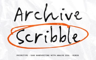 Archive Scribble Font
