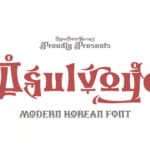 Asulvoya Font