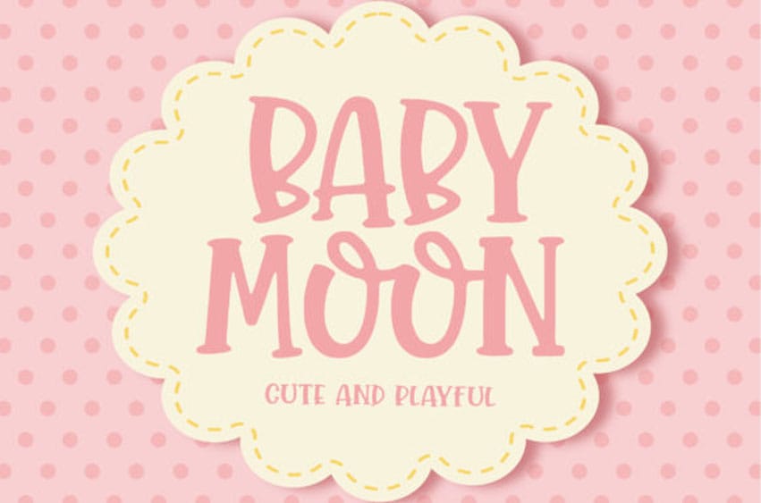 Baby Moon Font