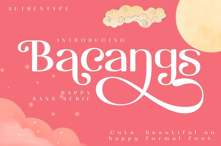 Bacangs Font