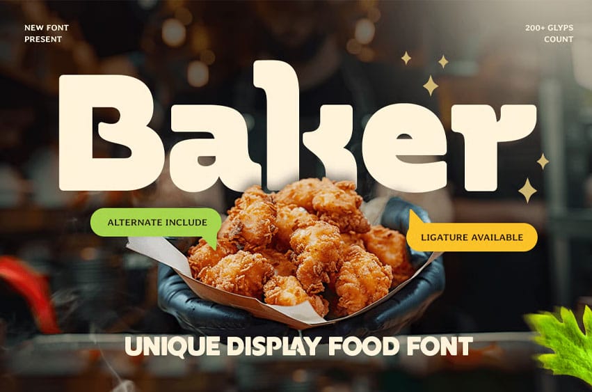 Baker Font