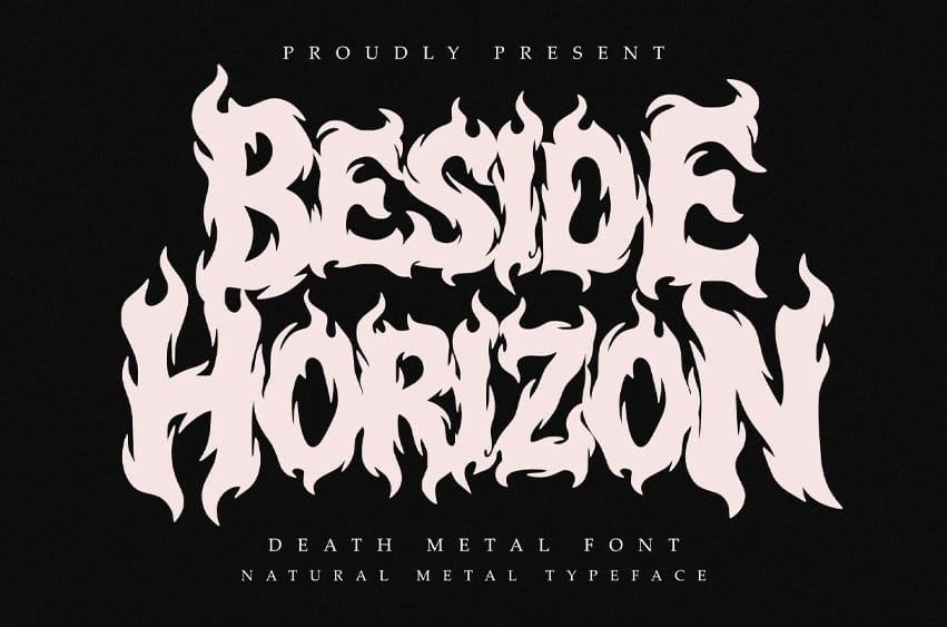 Beside Horizon Font