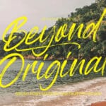 Beyond Original Font
