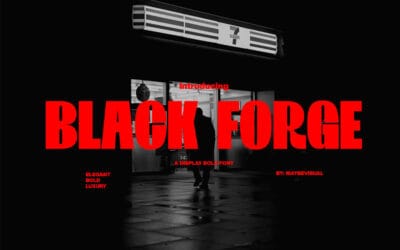 Black Forge Font