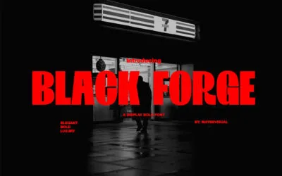 Black Forge Font
