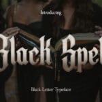 Black Spell Font