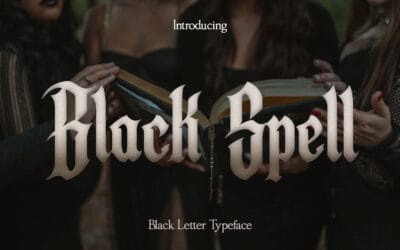 Black Spell Font