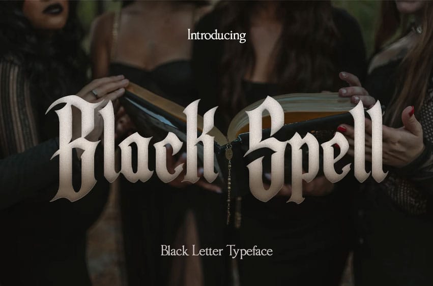 Black Spell Font