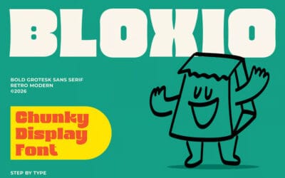 Bloxio Font