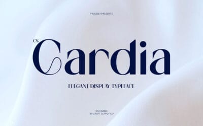CS Cardia Font