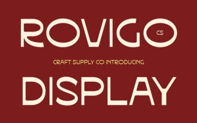 CS Rovigo Display Font