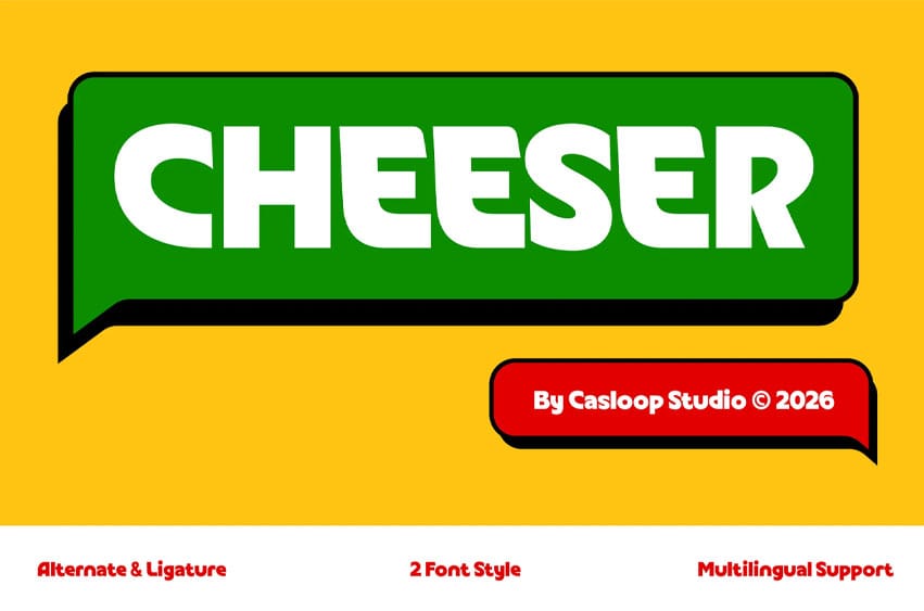 Cheeser Font