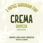 Crema Font