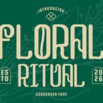 Floral Ritual Font