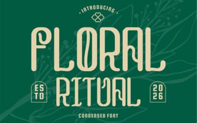 Floral Ritual Font