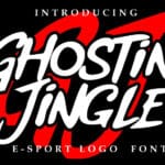 Ghostin Jingle Font