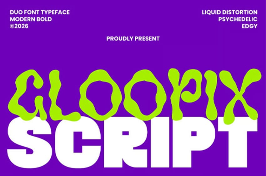Gloopix Script Font
