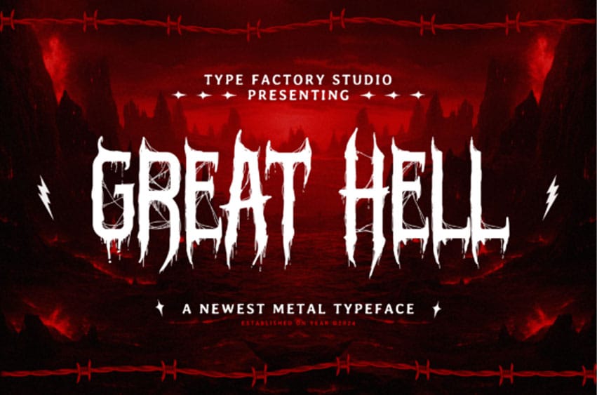 Great Hell Font